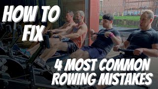 Fixing four of the most common mistakes on the concept2 rower [upl. by Amitak]