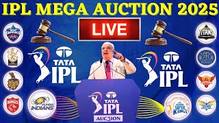 🔴TATA IPL Player Auction Live Streaming  IPL 2025 Mega Auction Live  IPL Player Auction Live ipl [upl. by Igig]