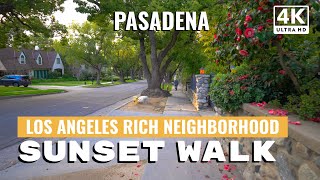 Walking the most beautiful neighborhood  Pasadena Los Angeles  Peaceful Walk [upl. by Fernando]