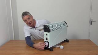 2000W Convector Heater With Timer [upl. by Cullan]