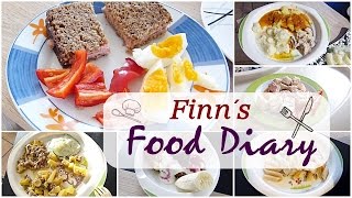 Food Diary  Finn´s Frühstück und Mittagessen [upl. by Nylaj635]