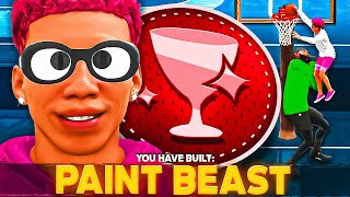 This TINY PAINT BEAST might be the BEST 1v1 STAGE build on NBA 2K22 [upl. by Eibrik986]