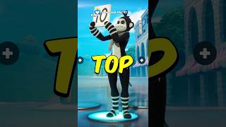 Top 10 TALLEST Fortnite Skins [upl. by Bunch]