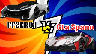 GTA Spano vs FFZERO1 Supercar Showdown in Asphalt 9  Faraday Future Unleashed Gta spano [upl. by Swanhilda]