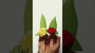 Making easy thoranam mangoleaf Thoranam shorts flower viral [upl. by Yleik846]