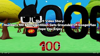 Wonderland Numbers Story  Short Video  Number 100 amp Unvigintillion Gets Grounded [upl. by Ydeh]