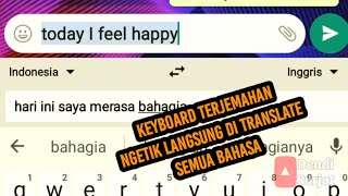 Keyboard terjemahan indonesia inggris [upl. by Aruasor]