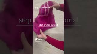 Easy towel folding  tutorial  hotel towel folding hack  folding series  KonMari method [upl. by Aisul]