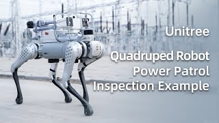 Unitree Quadruped Robot Empowers Smart Power Inspection [upl. by Nroht139]