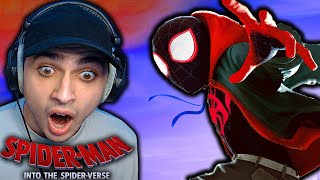 SPIDERMAN INTO THE SPIDER VERSE FIRST TIME REACTION [upl. by Cohin]