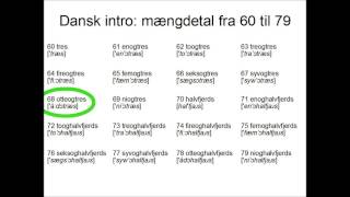 Dansk intro mængdetal fra 60 til 79 [upl. by Ayouqat]