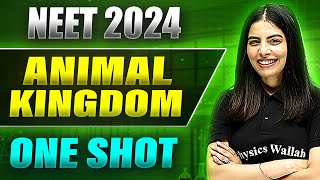 ANIMAL KINGDOM in 1 Shot FULL CHAPTER COVERAGE TheoryPYQs  Prachand NEET [upl. by Avron53]