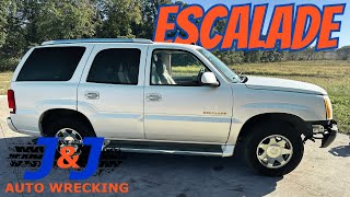 2005 Cadillac Escalade Part Out J amp J Auto Wrecking Test Video Stock  R5CA253 [upl. by Atinahc591]