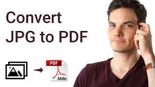 How to Convert JPG to PDF on PC iPhone amp Android [upl. by Atinuj]