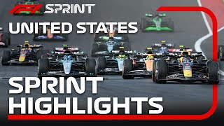 F1 Sprint Highlights  2024 United States Grand Prix [upl. by Maro]