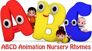 ABCD Rhyme  learning Rhyme amp Song Video For Kids [upl. by Nylrehs687]