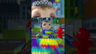 👮‍♂️🌈🐰Discover the Secret to Learning Colors with POP IT👮‍♂️🌈🐰 kidscartoon youtubekids police [upl. by Glyn]