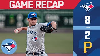 Berríos shines as Blue Jays take series in Pittsburgh [upl. by Cloris]