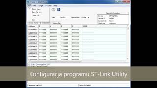 Obsługa programu STLink podczas programowania mikrokontrolerów STM32 [upl. by Quintie]