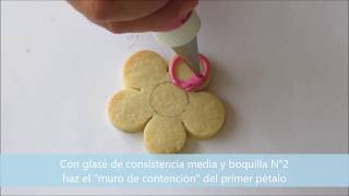 Galletas Decoradas un Pequeño Tutorial para Compartir [upl. by Ilehs]