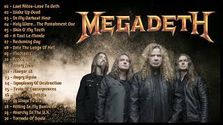 Best Of Megadeth  Greatest Hits full Album [upl. by Omora160]