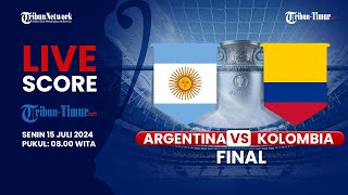 🔴FINAL COPA AMERIKA  LIVE SCORE ARGENTINA VS KOLOMBIA [upl. by Pearle770]