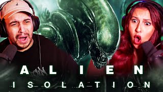 Alien Isolation  THIS IS SO INTENSE  Part 9 [upl. by Nyledam]