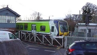 Railway Crossing  Clonsilla Station Dublin [upl. by Ajak]