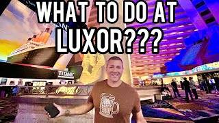 Luxor Las Vegas EVERYTHING to do [upl. by Cattier]