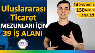 Uluslararası Ticaret Bölümü Mezunları Ne İş Yapar Maaşları Dersleri ve İş İmkanları [upl. by Selena]