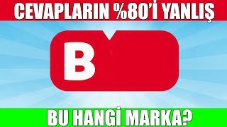 BU HANGİ LOGO 10 SANİYEDE BULABİLİR MİSİN Logo Bulmaca Testi [upl. by Aidan675]