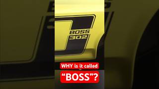 Why is a Boss 302 Called “Boss” [upl. by Rannug112]