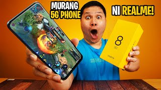 REALME 8 5G  MURANG 5G PHONE NI REALME [upl. by Dewain]