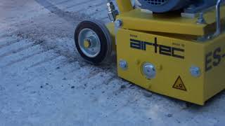 Airtec ES 200 concrete scarifier [upl. by Schmitz]