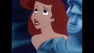 The Little Mermaid 1989  Destruction of the Grotto 1990 VHS My Favorite Scene of the Movie [upl. by Akinirt]