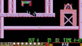 Lemmings Gameplay [upl. by Cavan]