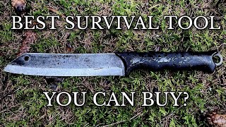 SURVIVAL TOOL EVERYBODY SHOULD OWN  Varustelekas Terävä Skrama Knife Review [upl. by Dame8]