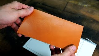 Making a Leather Knife Sheath [upl. by Inerney]