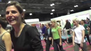 Scaravelli inspired yoga in a nutshell AcquaViva at the OM Yoga Show Glasgow 2016 [upl. by Skelton]