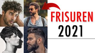 MÄNNERFRISUREN 2021 ● TRENDFRISUREN für MÄNNER 2021 [upl. by Tabbi599]