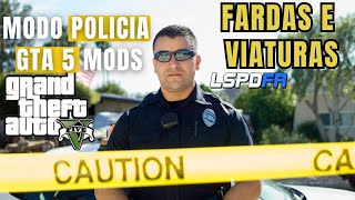 FARDAS E VIATURAS PARA LSPD 2024  GTA 5 MODS [upl. by Ahsait]