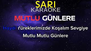 Mutlu GünlereBiz Çocuklar KARAOKE [upl. by Truda920]