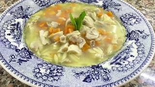 CANJA DE GALINHA  PORTUGUESE CHICKEN SOUPE [upl. by Novah980]