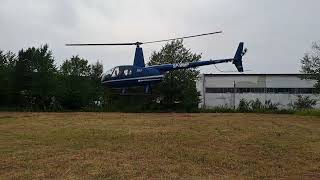 Robinson r44 startup [upl. by Nellie]