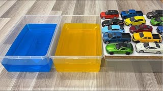 Sports SUVs Sedan And Minivans From A Huge Box  Model Cars Collections [upl. by Racklin]