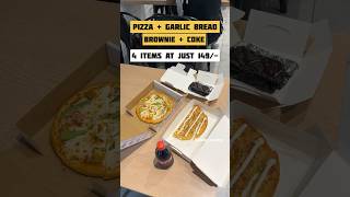 Biggest offer from La pinoz Pizza  4 Items at just 149Rs pizza food foodblogger bangalore [upl. by Isla]