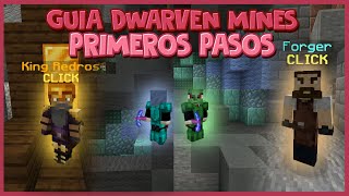 GUIA DWARVEN MINES  PRIMEROS PASOS  236  Hypixel Skyblock [upl. by Annahs]