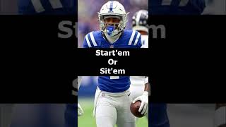 Start’em Or Sit’em Josh Downs nfl football fantasyfootball sports [upl. by Mercola]