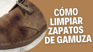 💥CÓMO LIMPIAR ZAPATOS DE GAMUZA ADECUADAMENTE 👞 [upl. by Aridatha441]