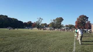 Thorne vs Hazlet vs Long Branch Girls Cross Country Tri Meet Final Home Meet 2024 [upl. by Arayt382]